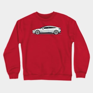 Tesla Model 3 Crewneck Sweatshirt